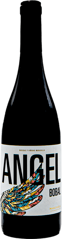 13,95 € Envio grátis | Vinho Tinto Moratalla Ángel Seco D.O. Manchuela Castela-Mancha Espanha Bobal 75 cl