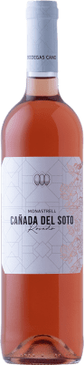 5,95 € 免费送货 | 桃红葡萄酒 Cano Cañada del Soto Seco — 干型 D.O. Almansa 卡斯蒂利亚 - 拉曼恰 西班牙 Monastrell — 莫纳斯特雷尔 Bio — 生态 有机 天然 75 cl