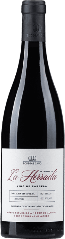27,95 € Envoi gratuit | Vin Rouge Cano La Herrada Seco — Sec D.O. Almansa Castilla La Mancha Espagne Garnacha — Grenache Bio — Écologique 75 cl