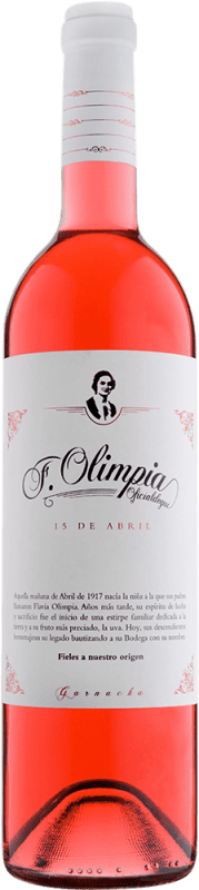 16,95 € 送料無料 | ロゼワイン Olimpia 15 de Abril Seco — 辛口 D.O. Navarra ナバラ スペイン Garnacha — グルナッシュ 75 cl
