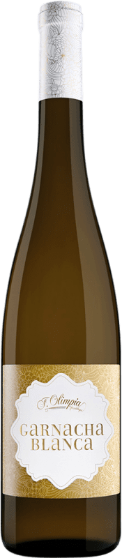 16,95 € Envío gratis | Vino Blanco Olimpia Seco D.O. Navarra Navarra España Garnacha 75 cl