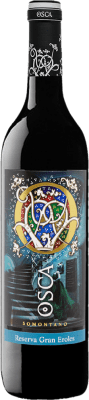 19,95 € Spedizione Gratuita | Vino Rosso Osca Seco — Secco Riserva D.O. Somontano Aragona Spagna Cabernet Sauvignon 75 cl