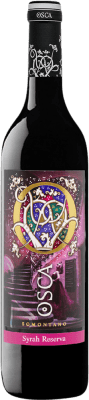 26,95 € Envío gratis | Vino Tinto Osca Seco Reserva D.O. Somontano Aragón España Syrah 75 cl