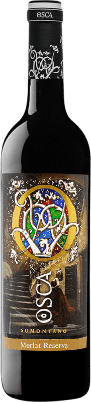 27,95 € 送料無料 | 赤ワイン Osca Seco — 辛口 レセルバ D.O. Somontano アラゴン スペイン Merlot — メルロー 75 cl