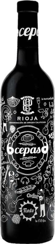 13,95 € 免费送货 | 红葡萄酒 Perica 6Cepas6 Seco — 干型 D.O.Ca. Rioja 拉里奥哈 西班牙 Tempranillo — 丹魄 75 cl