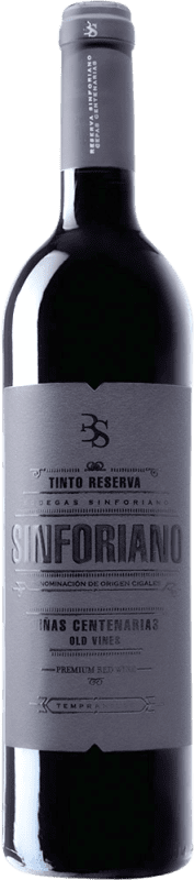 29,95 € 送料無料 | 赤ワイン Sinforiano Seco — 辛口 レセルバ D.O. Cigales カスティーリャ・イ・レオン スペイン Tempranillo — テンプラニーリョ 75 cl