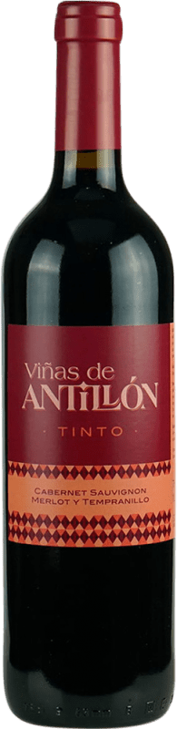 8,95 € Envoi gratuit | Vin Rouge Valdovinos Viñas de Antillón Seco — Sec Jeune D.O. Somontano Aragon Espagne Tempranillo, Merlot, Cabernet Sauvignon 75 cl