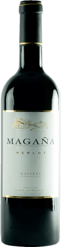 43,95 € 送料無料 | 赤ワイン Viña Magaña Seco — 辛口 D.O. Navarra ナバラ スペイン Merlot — メルロー 75 cl
