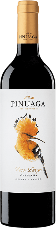 15,95 € 免费送货 | 红葡萄酒 Pinuaga Pico Largo Seco — 干型 I.G.P. Vino de la Tierra de Castilla 卡斯蒂利亚 - 拉曼恰 西班牙 Garnacha — 歌海娜 Bio — 生态 有机 天然 75 cl Vegan — 纯素