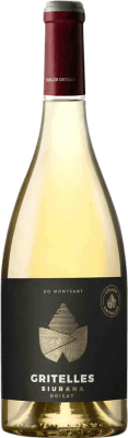 29,95 € 送料無料 | 白ワイン Gritelles Siurana Seco — 辛口 Brisat — オレンジワイン D.O. Montsant カタロニア スペイン Macabeo — マカベオ 75 cl