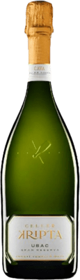 25,95 € 送料無料 | 白のスパークリングワイン Agustí Torelló Celler Kripta Ubac Brut — ブリュット グラン・レセルバ D.O. Cava カタロニア スペイン Macabeo — マカベオ, Xarel·lo — チャレッロ, Parellada — パレリャーダ Eco — エコ ビオ オーガニック 75 cl Vegan — ヴィーガン