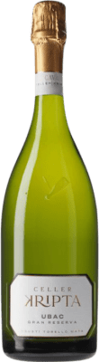 24,95 € 免费送货 | 白起泡酒 Agustí Torelló Celler Kripta Ubac Brut — 起泡酒 干型 特级珍藏 D.O. Cava 加泰罗尼亚 西班牙 Macabeo — 马卡贝奥, Xarel·lo — 哈雷洛, Parellada — 帕雷利亚达 Eco — 生态 有机 天然 75 cl Vegan — 纯素