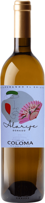 8,95 € Envoi gratuit | Vin Blanc Coloma Alarije Seco — Sec I.G.P. Vino de la Tierra de Extremadura Estrémadure Espagne 75 cl