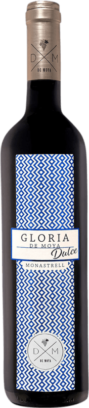 19,95 € Kostenloser Versand | Süßwein Bodega de Moya Gloria Valencianische Gemeinschaft Spanien Monastrell Medium-Flasche 50 cl Vegan