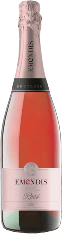 19,95 € Envoi gratuit | Vin Mousseux Rosé Emendis Brut Rosé D.O. Cava Catalogne Espagne 75 cl