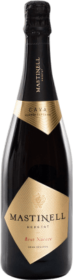 26,95 € Kostenloser Versand | Weißer Sekt MasTinell Brut Nature D.O. Cava Katalonien Spanien Macabeo, Xarel·lo, Parellada 75 cl Vegan