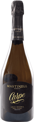 35,95 € Kostenloser Versand | Weißer Sekt MasTinell Carpe Brut Nature D.O. Cava Katalonien Spanien Macabeo, Xarel·lo, Chardonnay, Parellada Bio — Nachhaltig 75 cl Vegan