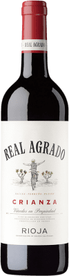 9,95 € 送料無料 | 赤ワイン Real Agrado Seco — 辛口 Crianza — クリアンサ D.O.Ca. Rioja ラ・リオハ スペイン Tempranillo — テンプラニーリョ, Garnacha — グルナッシュ 75 cl