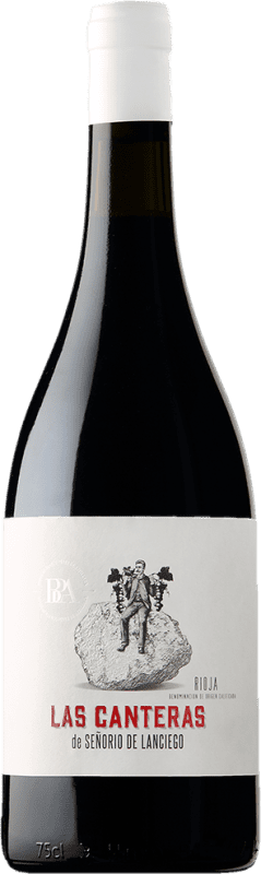 34,95 € Kostenloser Versand | Rotwein Señorío de Lanciego Las Canteras Seco — Trocken D.O.Ca. Rioja La Rioja Spanien Tempranillo 75 cl