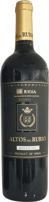 37,95 € Envío gratis | Vino Tinto Lyng Altos del Rubio Seco Edición Limitada Reserva D.O.Ca. Rioja La Rioja España Tempranillo, Garnacha, Graciano 75 cl