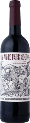 23,95 € Spedizione Gratuita | Vino Rosso Díez Gómez Americo Seco — Secco Crianza — Invecchiato in Botte D.O. Toro Castilla y León Spagna Tempranillo 75 cl Vegano