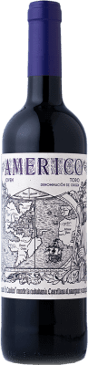 10,95 € Envío gratis | Vino Tinto Díez Gómez Americo Seco Joven D.O. Toro Castilla y León España Tempranillo 75 cl Vegano