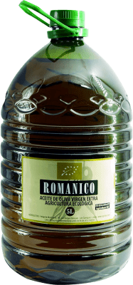 72,95 € Kostenloser Versand | Olivenöl Actel Románico E-NOL Extra Nativ Katalonien Spanien Arbequina Organic — Bio Kanister 5 L PET