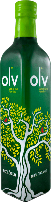 15,95 € 免费送货 | 橄榄油 Sierra de Alcaraz OLV Coupage — 调配, EVOO 特级初榨 卡斯蒂利亚 - 拉曼恰 西班牙 Eco — 生态 有机 天然 中瓶装 50 cl 玻璃