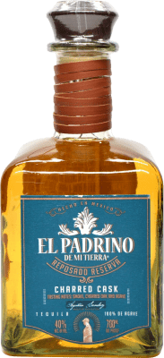 38,95 € Free Shipping | Tequila Valle del Tequila El Padrino de Mi Tierra Charred Cask Finish Reposado Mexico 70 cl Smoky