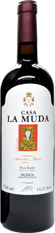 48,95 € 免费送货 | 红葡萄酒 Dominios de MGP Casa La Muda D.O. Valencia 巴伦西亚社区 西班牙 Garnacha — 歌海娜 75 cl