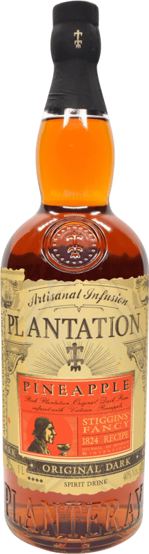 56,95 € Envoi gratuit | Rhum Plantation Rum Stiggins Fancy Barbade 1 L Pineapple — Ananas