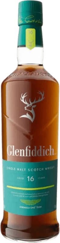134,95 € Kostenloser Versand | Single Malt Whisky Glenfiddich Aston Martin Limitierte Edition Großbritannien 16 Jahre 70 cl