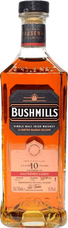 144,95 € 送料無料 | シングルモルトウイスキー Bushmills The Causeway Saurternes Cask Finish — カスクフィニッシュ, Collection — コレクション アイルランド 10 年 70 cl