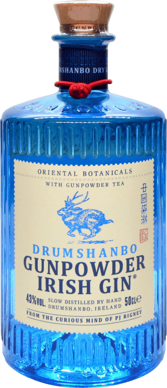 38,95 € 送料無料 | ジン Drumshanbo Drumshanbo Gunpowder アイルランド ミディアムボトル 50 cl