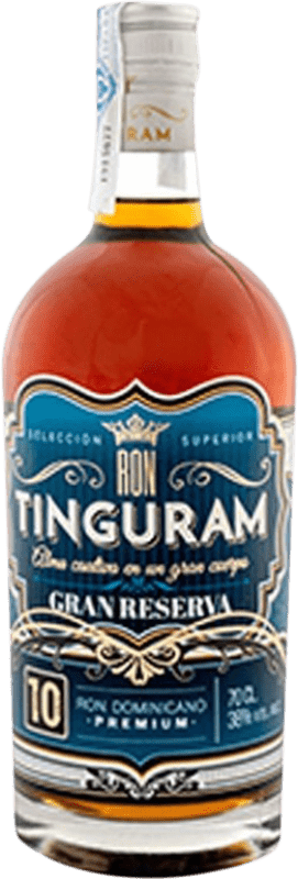 39,95 € 送料無料 | ラム Tinguram グラン・レセルバ ドミニカ共和国 10 年 70 cl
