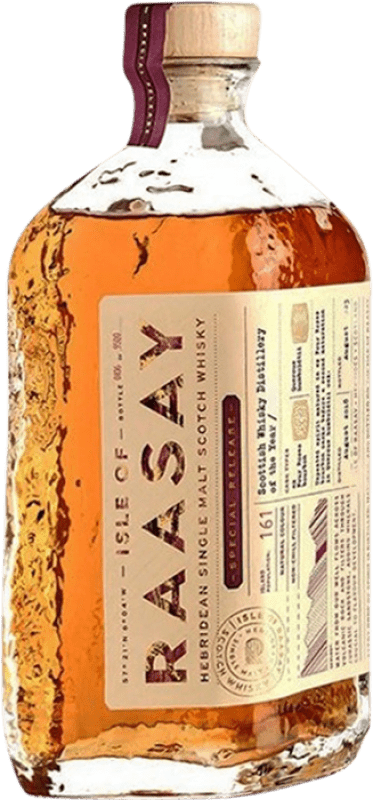 158,95 € Spedizione Gratuita | Whisky Single Malt Isle of Raasay Distillery of the Year Regno Unito 70 cl