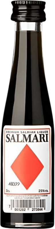 1,95 € Envoi gratuit | Liqueurs Salmari Salmiak Premium Pays-Bas Mini-Bouteille 2 cl