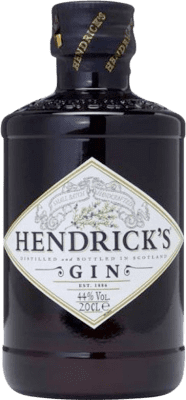 19,95 € Envio grátis | Genever Gin Hendrick's Escócia Reino Unido Garrafinha 20 cl