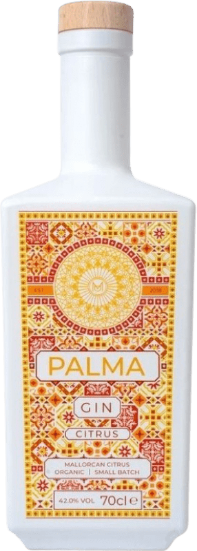 65,95 € Бесплатная доставка | Джин Mallorca Palma Испания 70 cl Citrus — Цитрус