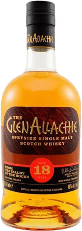 206,95 € 免费送货 | 单一麦芽威士忌 Glenallachie 斯佩塞 英国 18 岁 70 cl