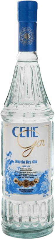 17,95 € Kostenloser Versand | Genever Gin Flor de Murcia Cehe Spanien 70 cl