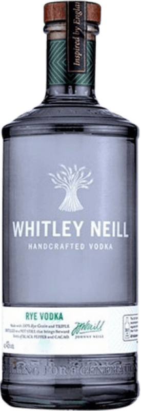 15,95 € Envío gratis | Vodka Whitley Neill Rye Reino Unido 70 cl