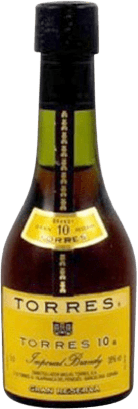 3,95 € 送料無料 | ブランデー Torres スペイン 10 年 ミニチュアボトル 5 cl