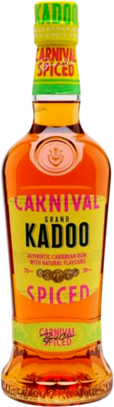 23,95 € Envoi gratuit | Rhum Grand Kadoo Carnival Barbade 70 cl Spiced — Épicé