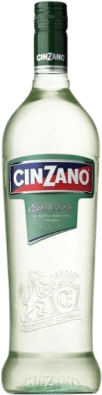 12,95 € Envio grátis | Vermute Cinzano Dry — Seco Itália 1 L