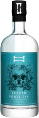 51,95 € Kostenloser Versand | Genever Gin Broken Bones Navy Strength — Fassstärke Slowenien Medium-Flasche 50 cl