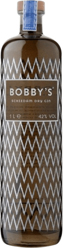54,95 € Free Shipping | Genever Gin Bobby's Schiedam Netherlands 1 L