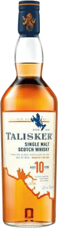 89,95 € 免费送货 | 单一麦芽威士忌 Talisker 斯凯岛 英国 10 岁 1 L