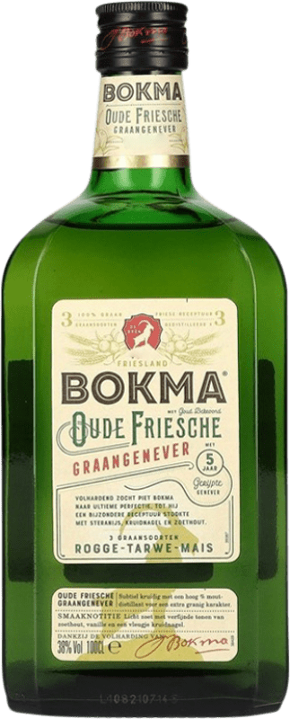 27,95 € 送料無料 | ジン Bokma Oude Friesche オランダ 1 L