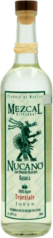 103,95 € Envío gratis | Mezcal Nucano Tepextate Joven Oaxaca México 70 cl